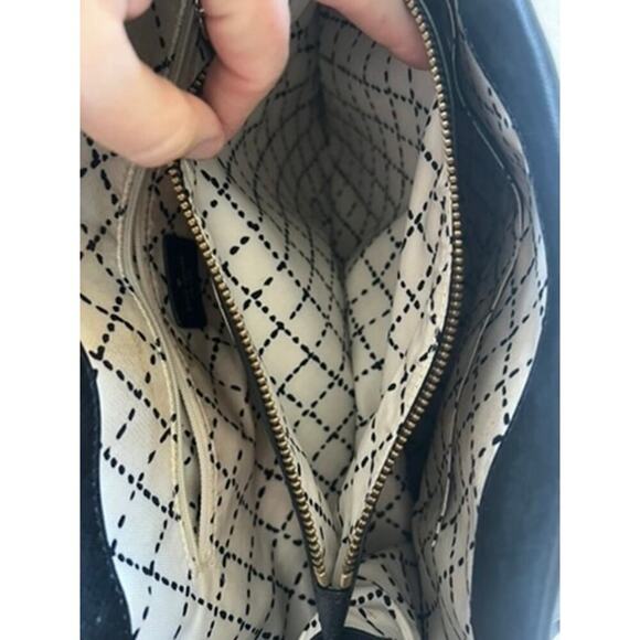 Kate Spade black leather tote bag - Picture 6 of 8